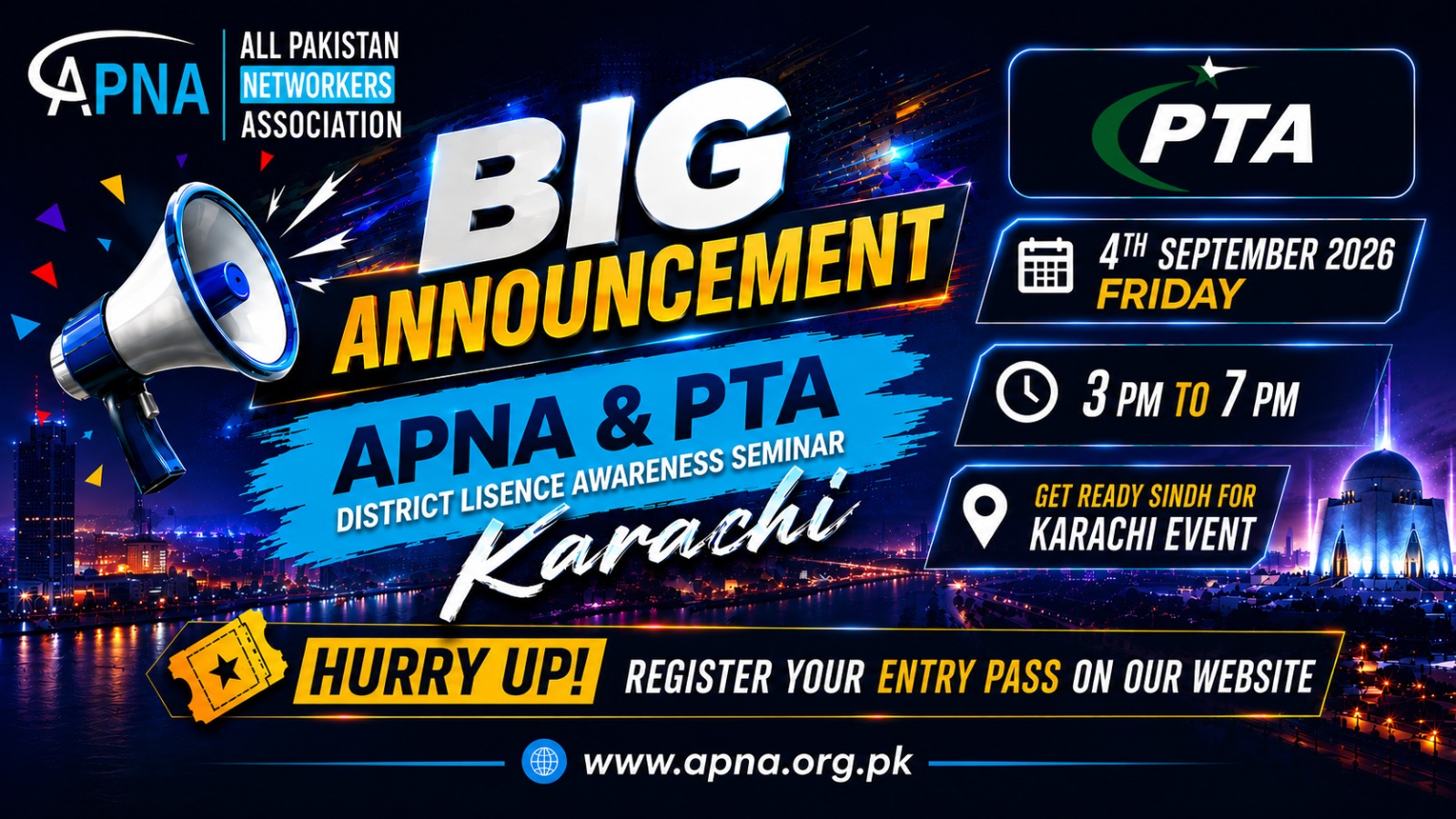APNA & PTA Awareness Seminar 2026